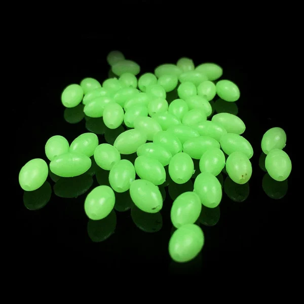 00eb1e88ed7c13a4c804189c10a147ca.webp 100pcs 3 4x5mm Oval Soft Night Luminous Fishing Beads Sea Fishing Lure Bait Floating Float Fishing Accessories WH5
