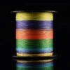 35c5c3185b0b9fdd47b783e379d5b573.webp Brand 300M Multifilament PE Braided Fishing Line 4 Stands 100LB Multicolor Sea Fly Fishing Rope Cord Leader Coated Hook Link