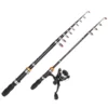 6ee7415c71f32db8092d964b6af21d76.webp Ultra Short Mini Sea Fishing Rod for Lure Winter Ice Pole Pocket Telescopic Fishing rods 1M 2 3M For Travel Saltwater