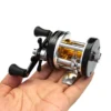 Double Centrifugal Brake Systems 3 8 1  Baitcasting All Metal Carp Fishing Drum Reel Knob Bait Casting Wheel Saltwater Magnetic
