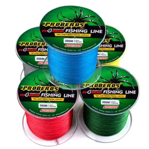 89e8e611644b01711dfca7b741eb5fc5.webp Proberos Fishing Braided Line 4strands 300m