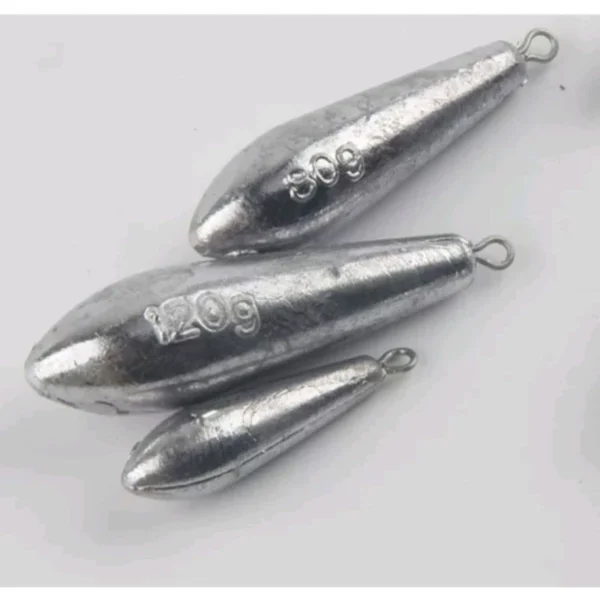FISHING WIRE LONG SINKER LEAD SEA WEIGHT